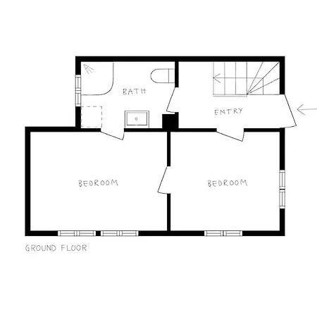 펜션 Dinbnb L The 1880 Authentic Dream I 500m To Bryggen *